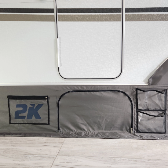 2K Ripstop 6m Cepli Karavan Eteği + Teker Kılıf Seti