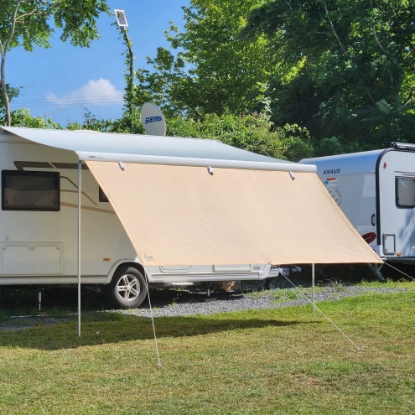 2K Karavan Tentesi Ön Uzatma Gölgelik Perde ( HEDİYE ) resmi