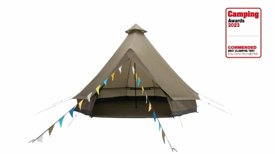 Easy Camp Moonlight Bell 12M² Glamping 7 Kişilik 2,60m Yüksek Aile Çadırı resmi