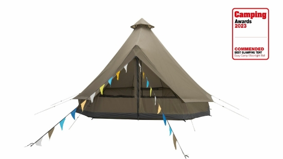 Easy Camp Moonlight Bell 12M² Glamping 7 Kişilik 2,60m Yüksek Aile Çadırı resmi