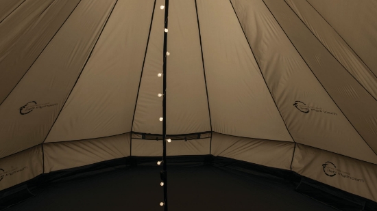 Easy Camp Moonlight Bell 12M² Glamping 7 Kişilik 2,60m Yüksek Aile Çadırı resmi