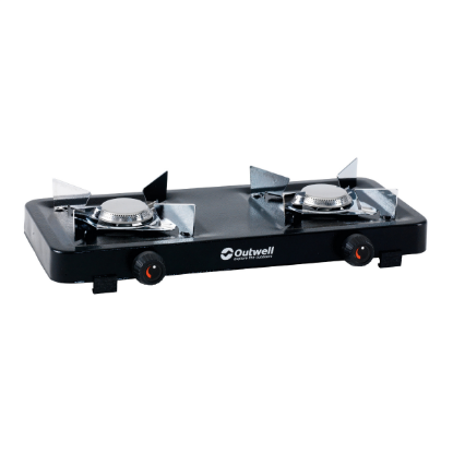 Outwell Appetizer 2-Burner Portatif İkili Kamp & Karavan Ocağı resmi