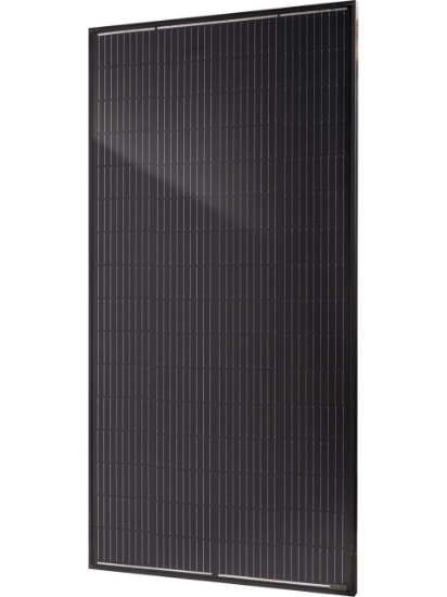 Elektrozirve 205Watt Half-Cut Monokristal Full Black Güneş Paneli