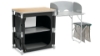 Outwell Padres Kitchen Table w.Side Unit Portatif Kamp Mutfağı resmi