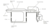 Outwell Padres Kitchen Table w.Side Unit Portatif Kamp Mutfağı resmi