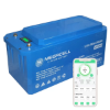 MEGACELL 12.8V 200Ah Bluetooth LiFePO4 ABS Lityum Akü resmi