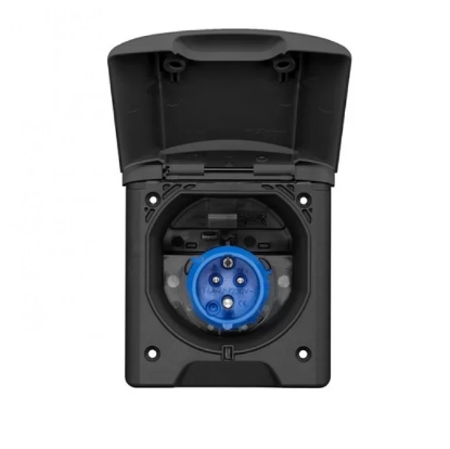 ABL Plus 220V Siyah CEE Karavan Elektrik Girişi Siyah resmi