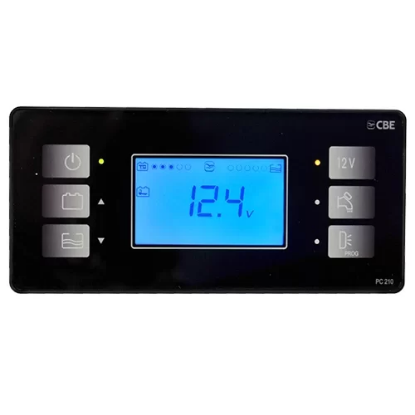 CBE PC 210 Karavan Kontrol Paneli Şarjlı 22A+10lu Sigorta Kutusu resmi