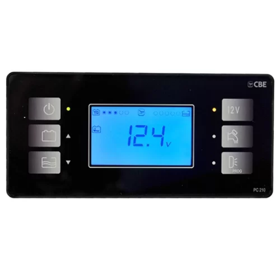 CBE PC 210 Karavan Kontrol Paneli Şarjlı 22A+10lu Sigorta Kutusu resmi