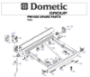 Dometic PW11/PW10/PR200 4470000010 Tente Yedek Parçası resmi
