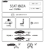 Hakpol - Seat IBIZA Stationwagon 06/2010 -, Hatchback 09/2008 - 05/2017 Çeki Demiri resmi