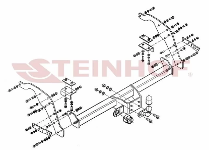 Steinhof Ford Ranger III 01.2012 - 01.2022 Arası Çeki Demiri resmi