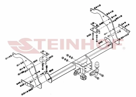 Steinhof Ford Ranger III 01.2012 - 01.2022 Arası Çeki Demiri resmi