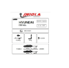 Hakpol - Hyundai i20 01/2014 - 2018 arası Çeki Demiri resmi