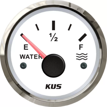 KUS 0-190Ohm Beyaz 12-24V Temiz Su Seviye Göstergesi resmi