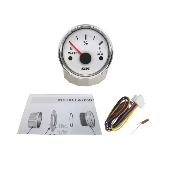 KUS 0-190Ohm Beyaz 12-24V Temiz Su Seviye Göstergesi resmi