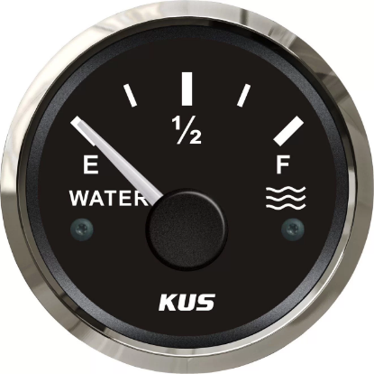 KUS 0-190Ohm Siyah 12-24V Temiz Su Seviye Göstergesi resmi