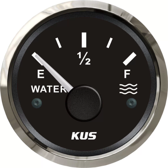 KUS 0-190Ohm Siyah 12-24V Temiz Su Seviye Göstergesi resmi