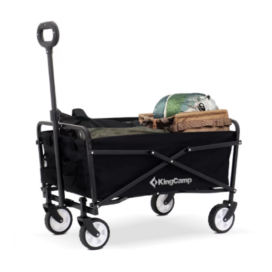 KingCamp Quartz Camping Wagon Katlanır Vagon Araba resmi