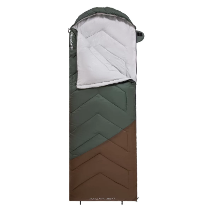 KingCamp Radar 250 Deluxe -3°C Uyku Tulumu Green & Brown resmi