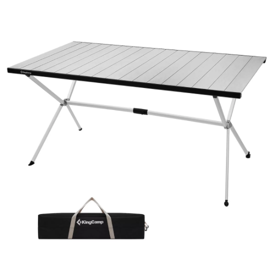 KingCamp Dolomite XL Premium Katlanır Kamp Masası resmi