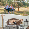 KingCamp Loveseat Double Çift Kişilik Katlanır Kamp Sandalyesi Coffee resmi