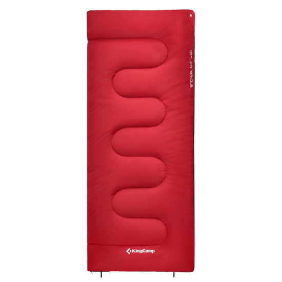 KingCamp Snowflake 400 Ultra -15°C Uyku Tulumu Red Sol F. resmi