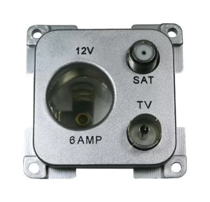 Westacc Çok Fonksiyonlu 12V Priz (Gümüş) resmi
