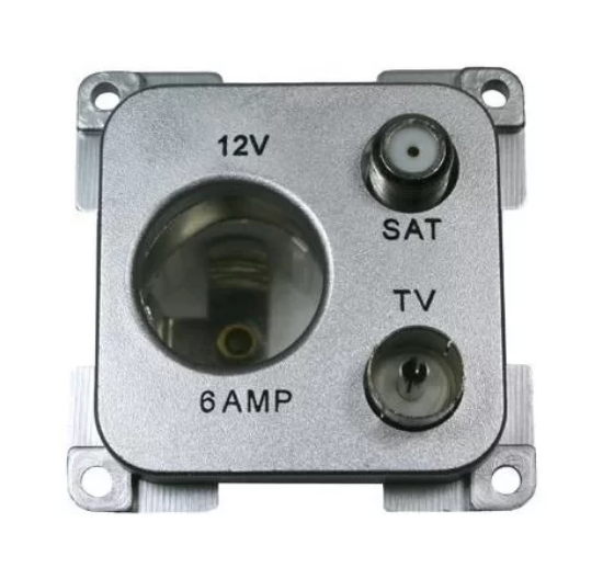 Westacc Çok Fonksiyonlu 12V Priz (Gümüş) resmi