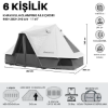 KingCamp Khan Villa Premium 6 Kişilik Glamping Aile Çadırı resmi