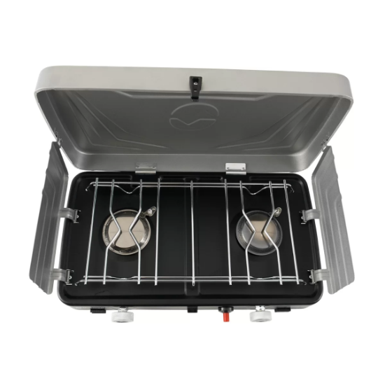 Outwell Katmai Duo Stove Çift Brülörlü Kompakt Portatif Ocak resmi