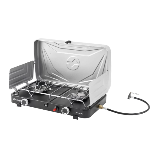 Outwell Katmai Duo Stove Çift Brülörlü Kompakt Portatif Ocak resmi