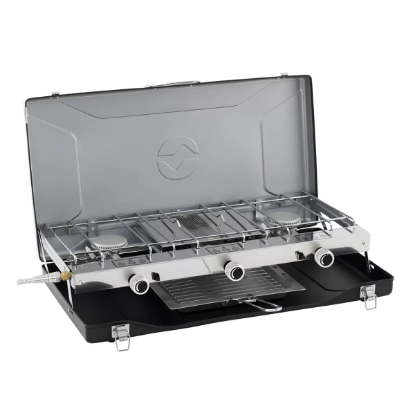 Outwell Kirishima Trio Stove Üçlü Kamp & Karavan Ocağı LPG Çıkışlı resmi