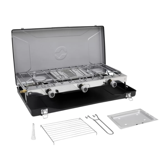 Outwell Kirishima Trio Stove Üçlü Kamp & Karavan Ocağı LPG Çıkışlı resmi