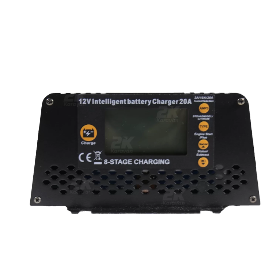 Mullinix BG 12-24V 40 Amper 8 Kademeli Lityum Uyumlu Akü Şarj Cihazı resmi