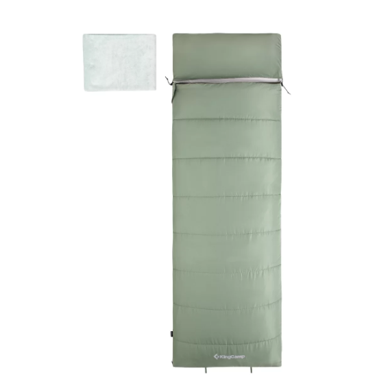 KingCamp Vega 150 Comfort Uyku Tulumu Green resmi
