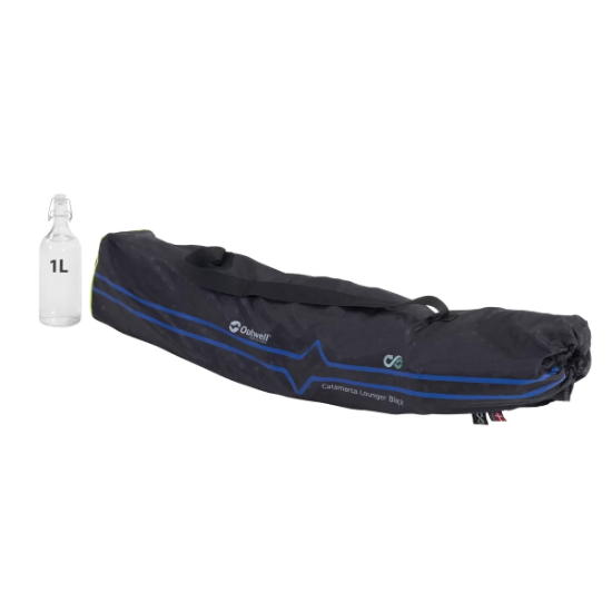 Outwell Catamarca Lounger Deluxe Ayak Uzatmalı Katlanır Kamp Sandalyesi resmi