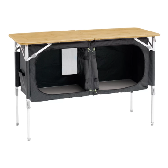Outwell Padres Double Kitchen Table Portatif Kamp Mutfağı resmi