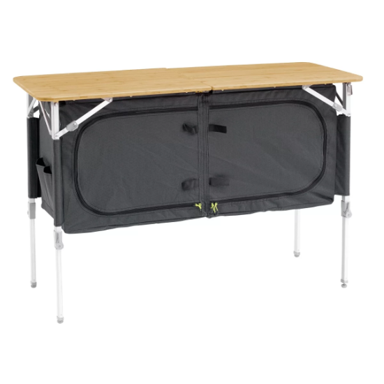 Outwell Padres Double Kitchen Table Portatif Kamp Mutfağı resmi