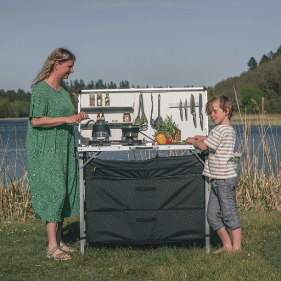 Outwell Magante Kitchen Unit Portatif Kamp Mutfağı resmi