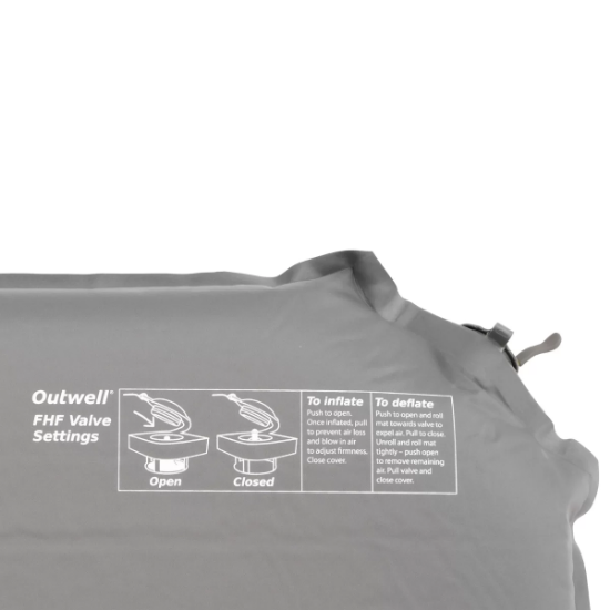 Outwell Sleepin Single 7.5 cm Yalıtımlı Şişme Mat Blk. resmi