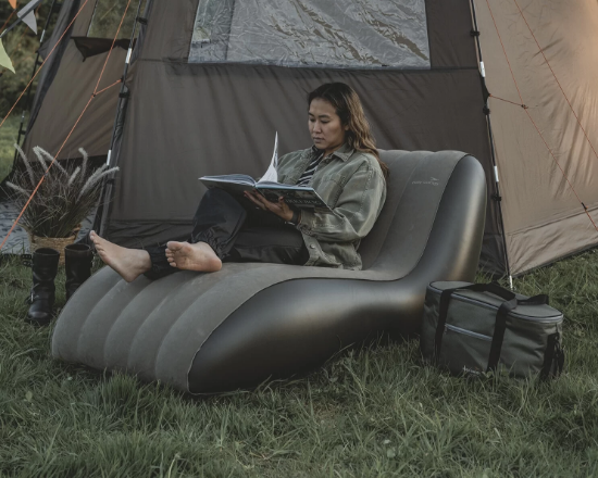 Easy Camp Maple Lounger Şişme Şezlong Doğa Mobilyası resmi