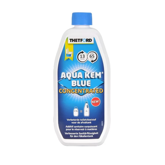 Thetford Concentrated Aqua Kem Blue 780ml Kirli Su Tankı Tuvalet Kimyasalı resmi