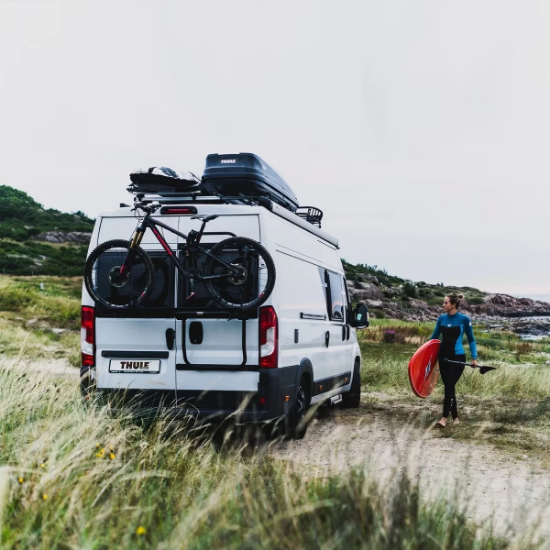 Thule Elite Van XT Ducato Jumper Boxer 2007 Siyah Bisiklet Taşıyıcı resmi