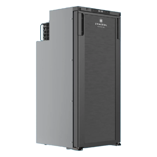 EvaCool Eva Berlin 90Lt 12-24V Sabit Kompresörlü Karavan Buzdolabı resmi