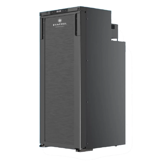 EvaCool Eva Berlin 90Lt 12-24V Sabit Kompresörlü Karavan Buzdolabı resmi