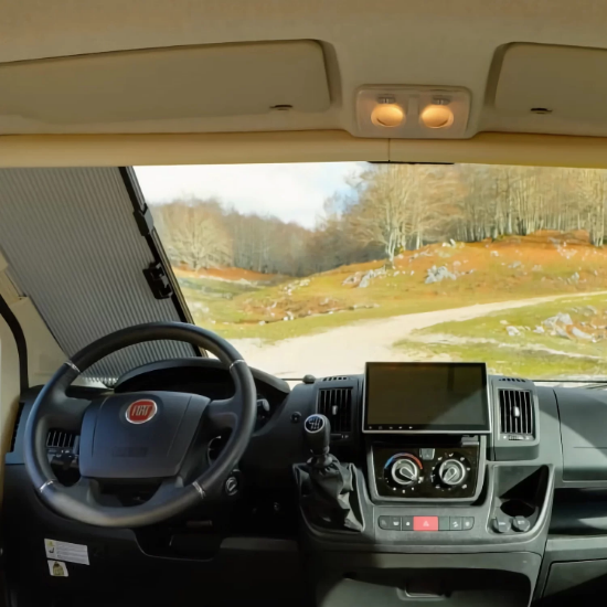 Lippert Skıa Boxer, Jumper, Ducato X290/X250 V8 Ön Cam Güneşlik resmi