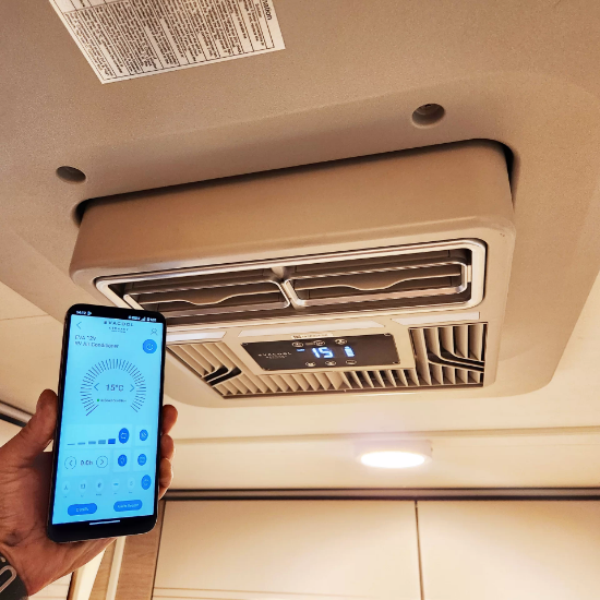 Evacool RV AİR 12V 7820BTU Karavan Tepe Kliması resmi