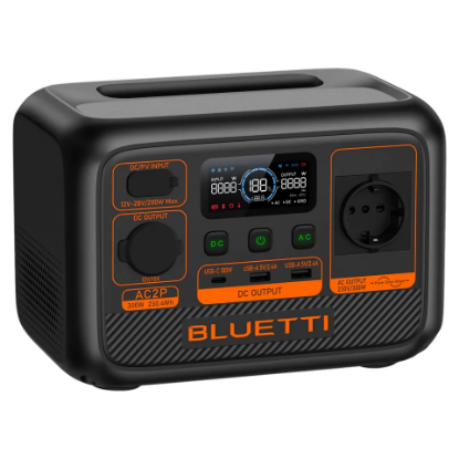 Bluetti AC2P 230.4Wh Kapasiteli Taşınabilir Güç Kaynağı resmi