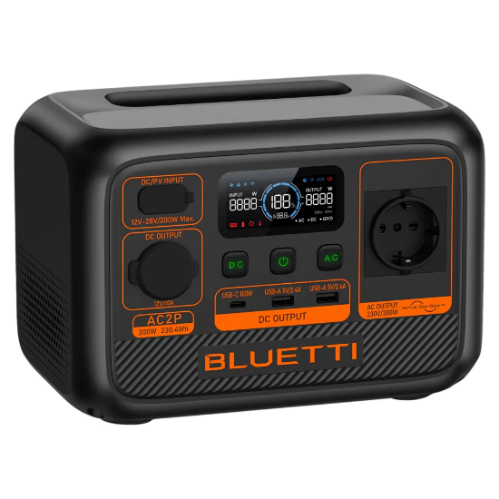 Bluetti AC2P 230.4Wh Kapasiteli Taşınabilir Güç Kaynağı resmi